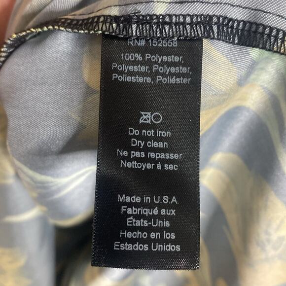 Delfi Collective Black Floral Tiger Lily Mini Dress Women's Small - Picture 5 of 5